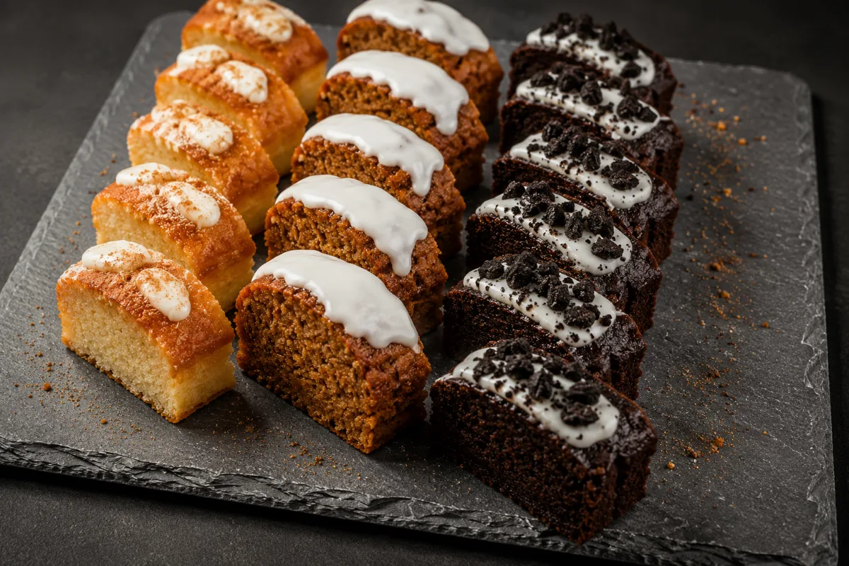 Bizcochos caseros: limón, zanahoria y chocolate